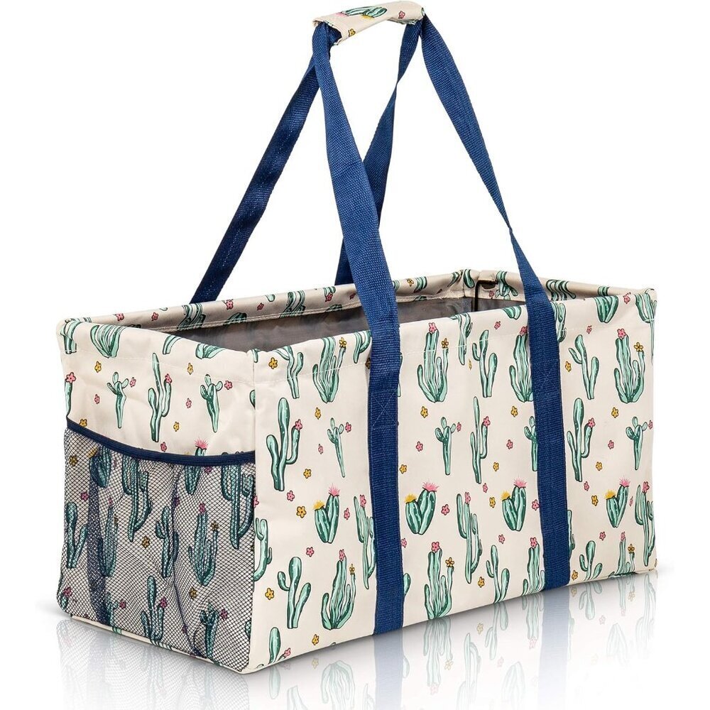 Extra Large Utility Tote Bag, Oversized Collapsible Reusable Wire Frame